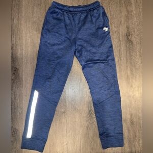 Kids Navy Blue Active Jogger Pants - Performance Bottoms